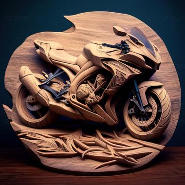 3D модель Yamaha FZ6 (STL)